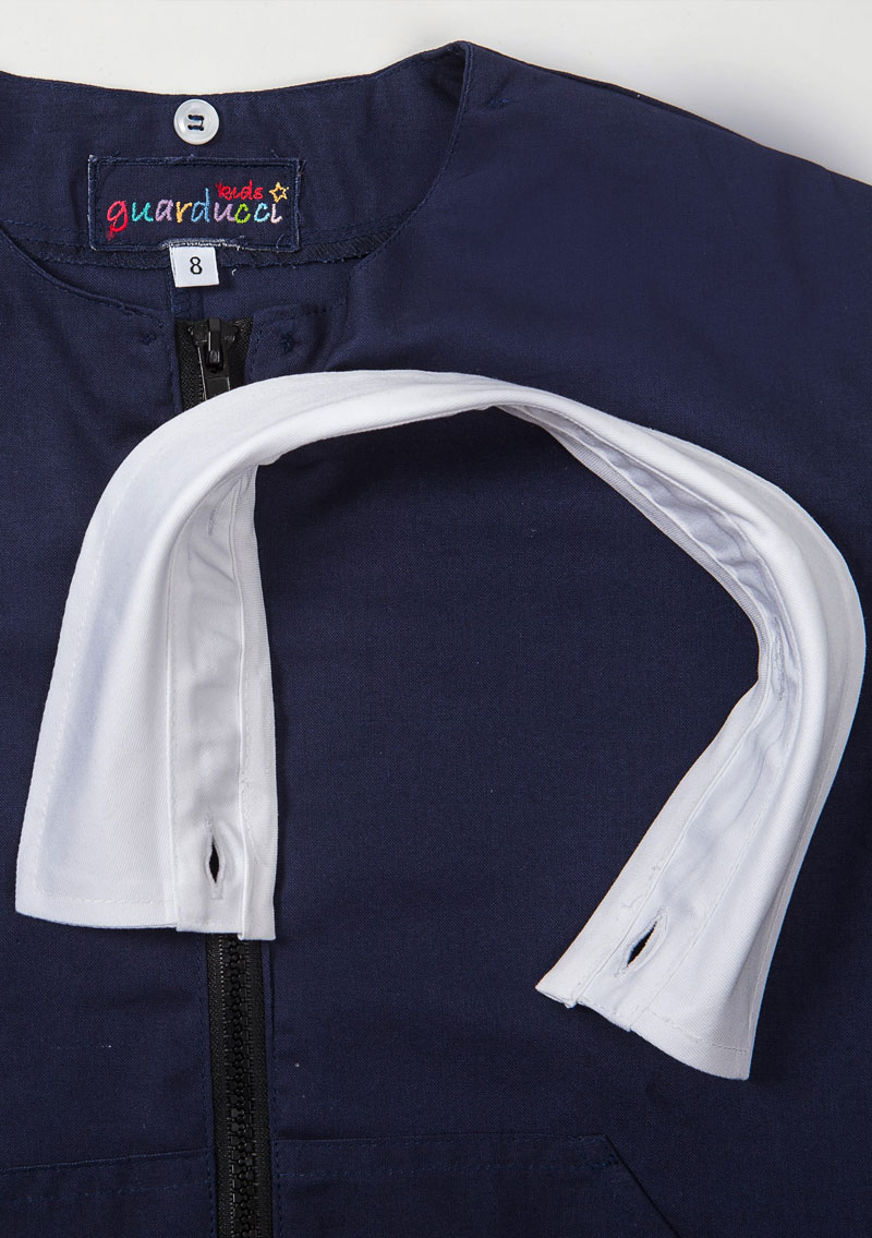 Hermes-colletto-di-ricambio-cotone-bianco