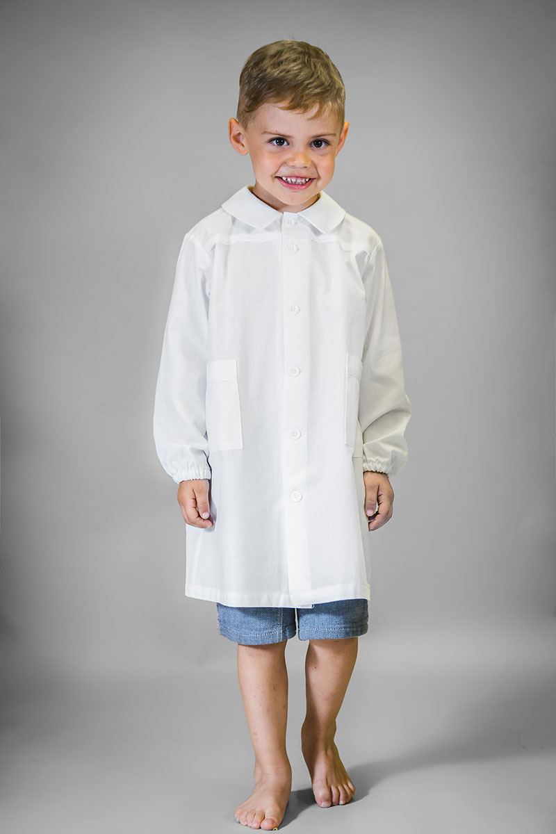 Tristan-grembiule-scuola-materna-tinta-unita-oxford-azzurro-particolare01