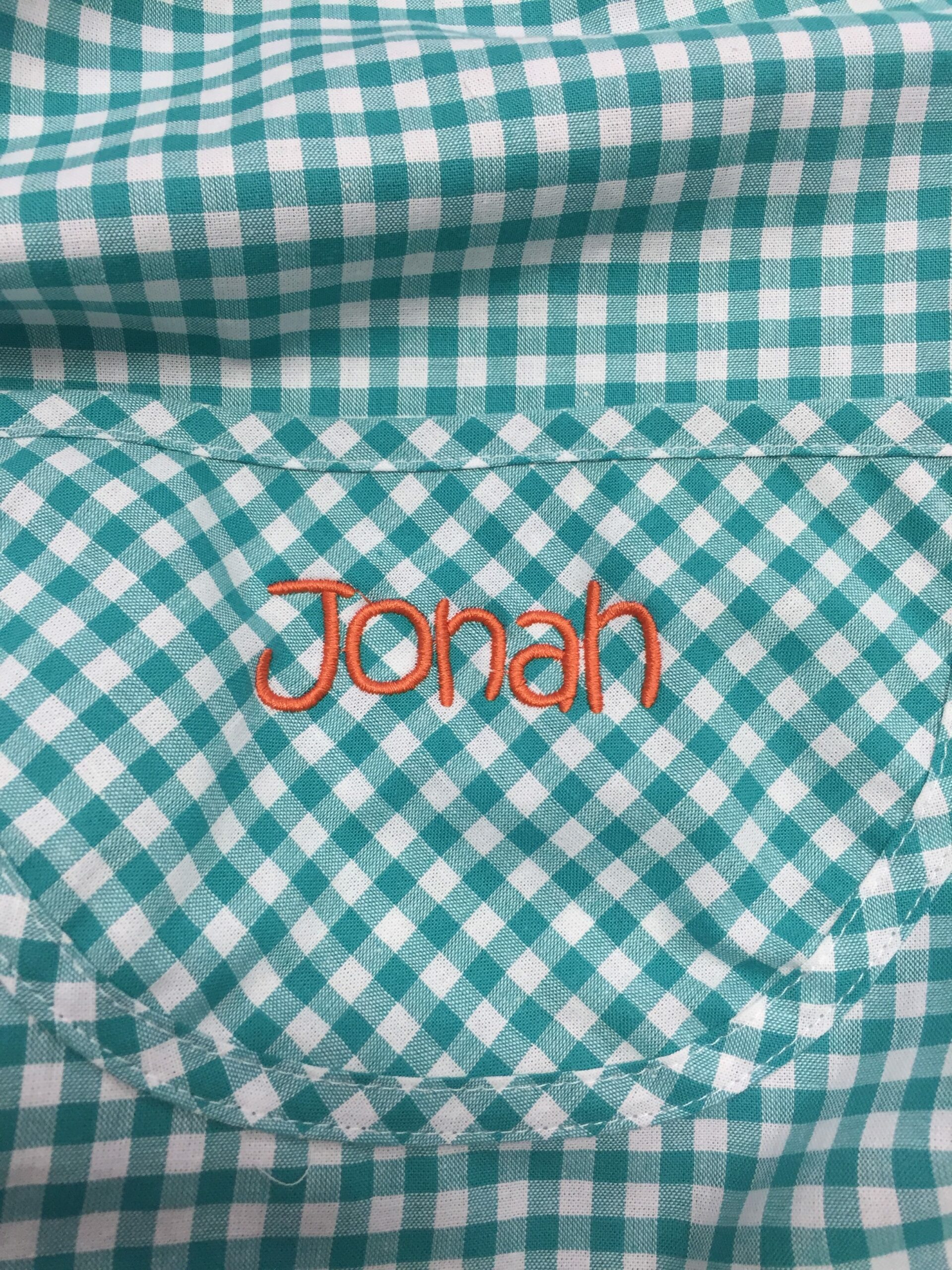 ricamonome ricamo del nome per il grembiule scuola